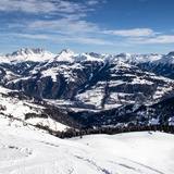 Auf dem Fadeuer mit Blick zum Ausgangsort Furna