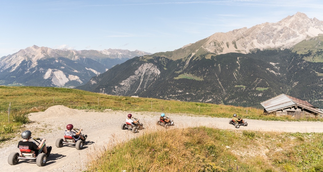 Mountaincarts in Savognin