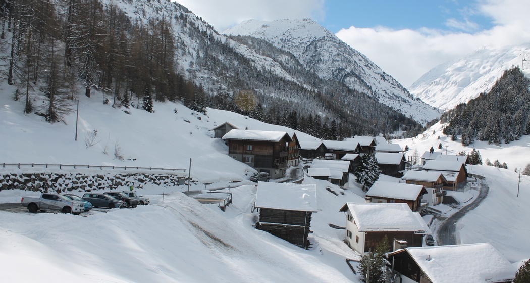 Fuorns gleich nach dem Start