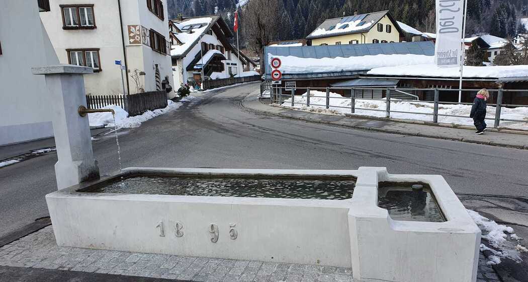Wasserbrunnen Laax