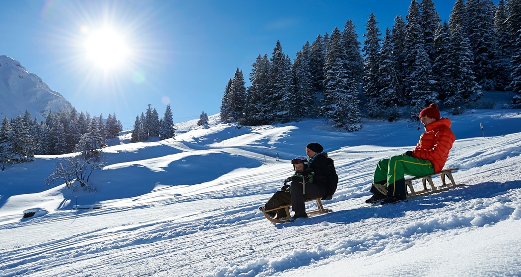 Schlittelweg Tschiertschen