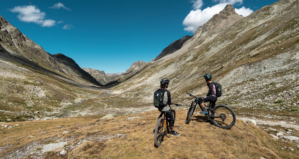 Suvrettapass - viel Flow in Sicht