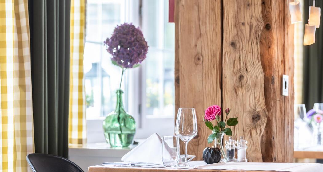 Tisch im Restaurant Kuchikästli Lenzerheide