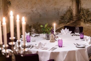 Tisch im Restaurant Giardino in Lenzerheide