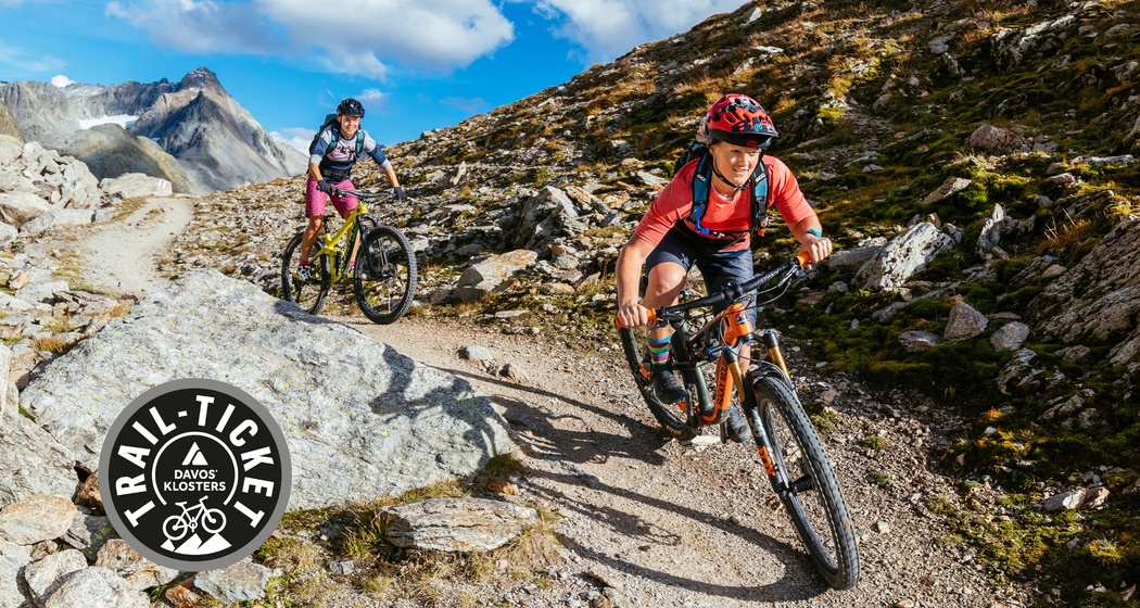 TRAIL-TICKET Davos Klosters - SCHWARZ (oua_57272238_image)