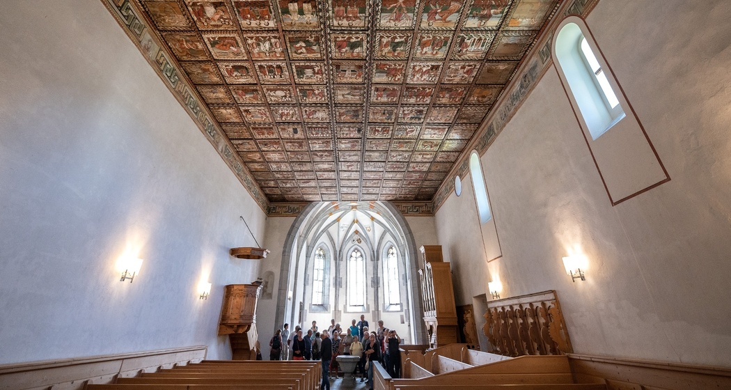 Bilderdecke Kirche St. Martin