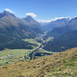 View of the Engadin