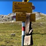 Junction to Alp Clavadatsch