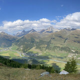 Aussicht runter auf die Dörfer der Plaiv