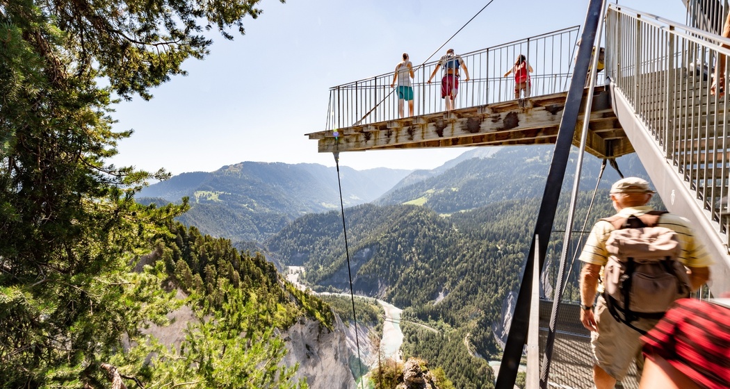 Il Spir Aussichtsplattform Rheinschlucht