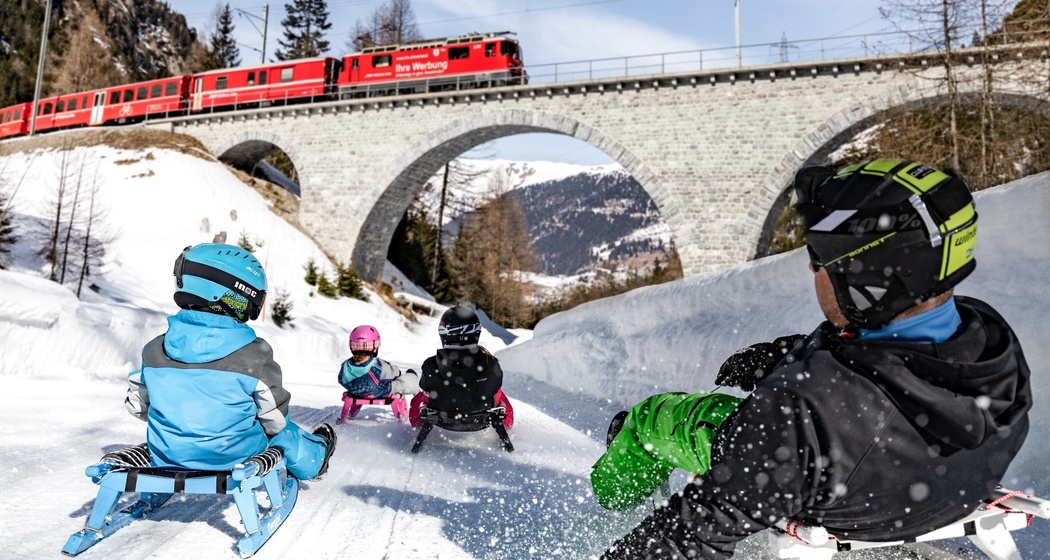 Schlittelbahn Preda - Bergün