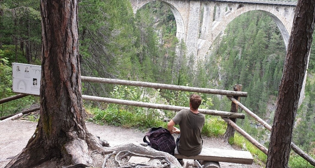 Aussichtsplattform Wiesnerviadukt