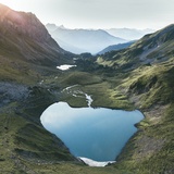 Hike to the Falknis Fläschersee