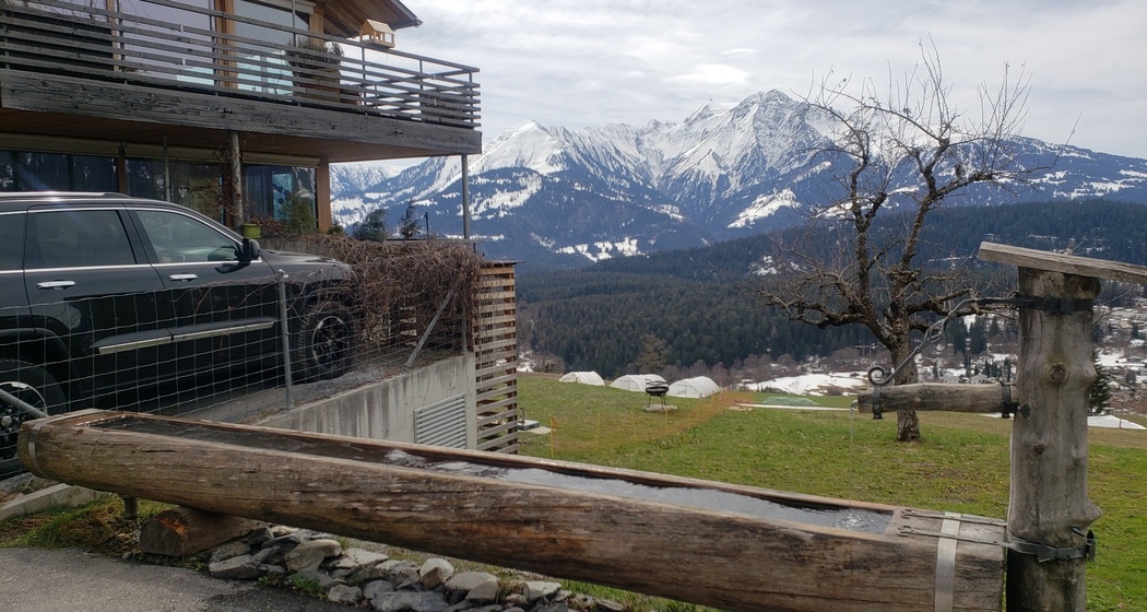 Wasser brunnen Scheia Haldenhaus