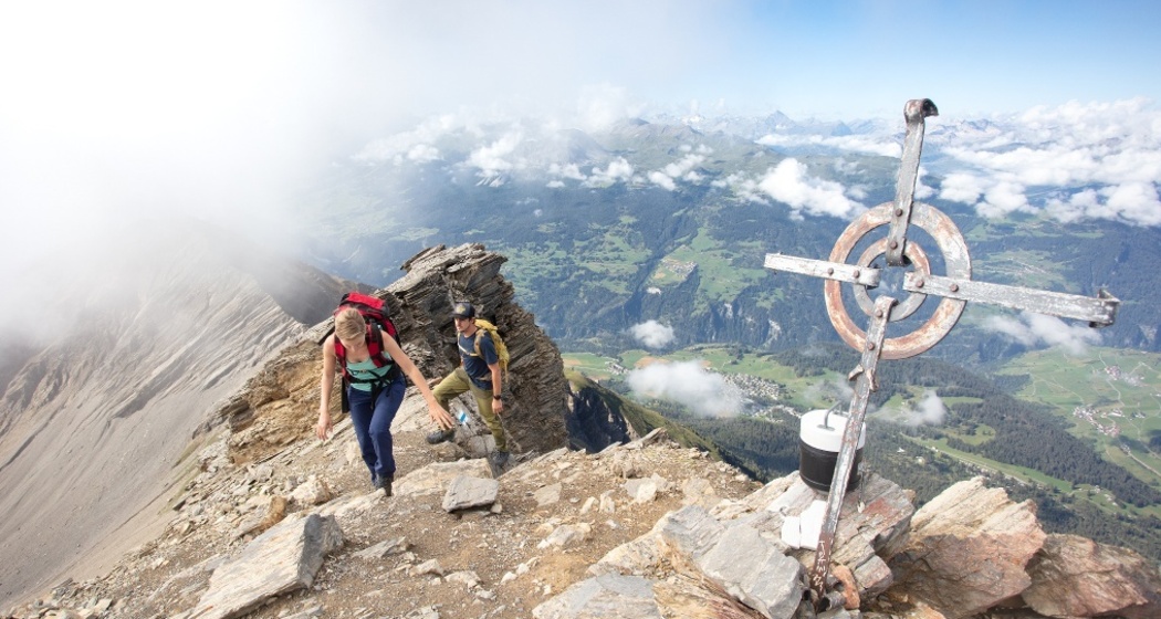 Fast oben angekommen