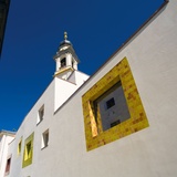 Mineral spa with village church