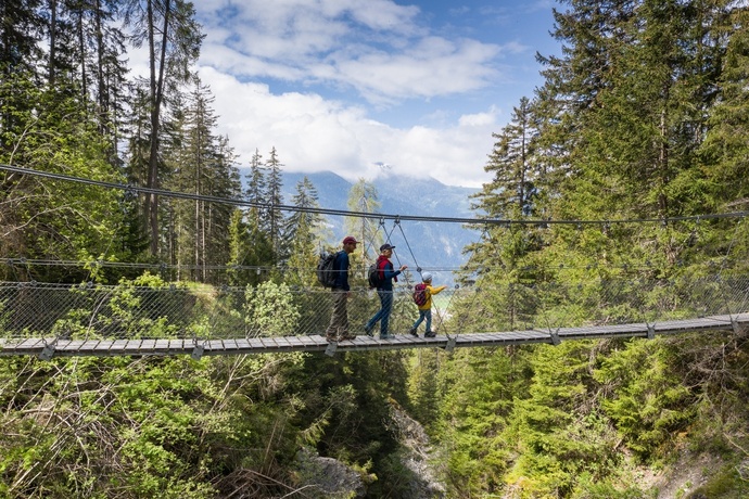 Ponte sospeso Val Meltger