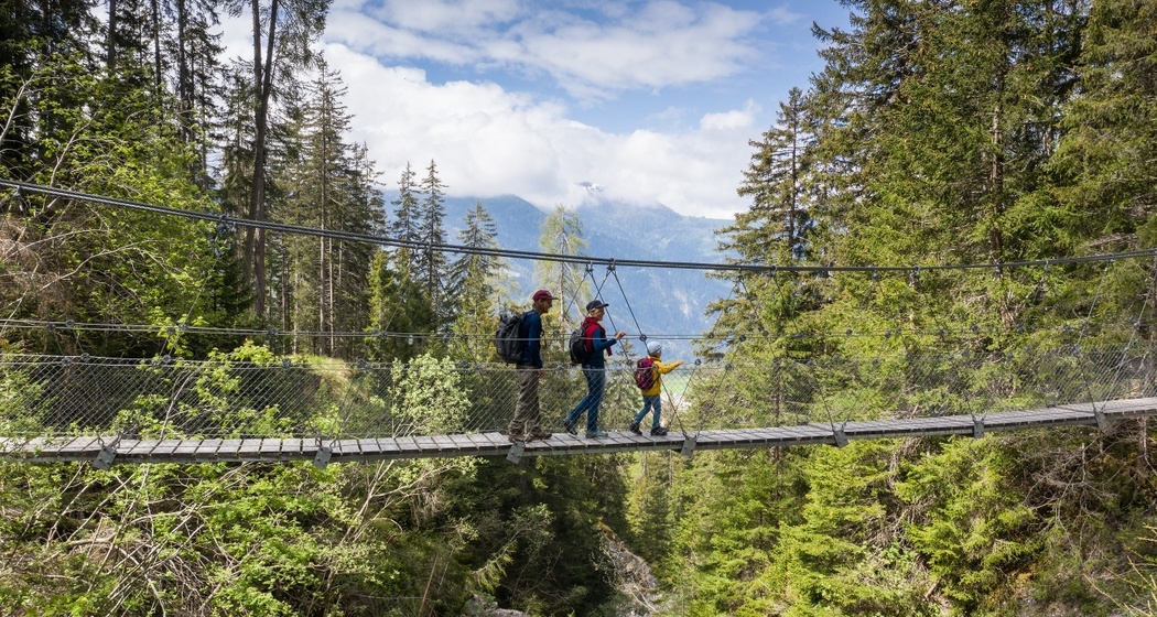Hängebrücke Val Meltger