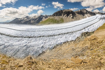 Voici à quoi aurait pu ressembler le glacier de Segnes