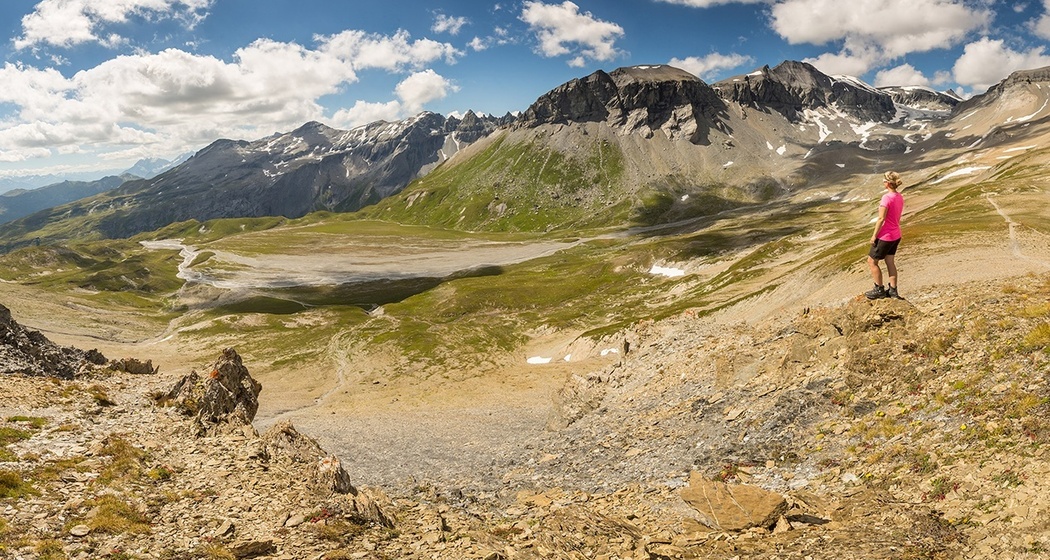 Heute sind nur noch die Spuren des Segnesgletschers ersichtlich