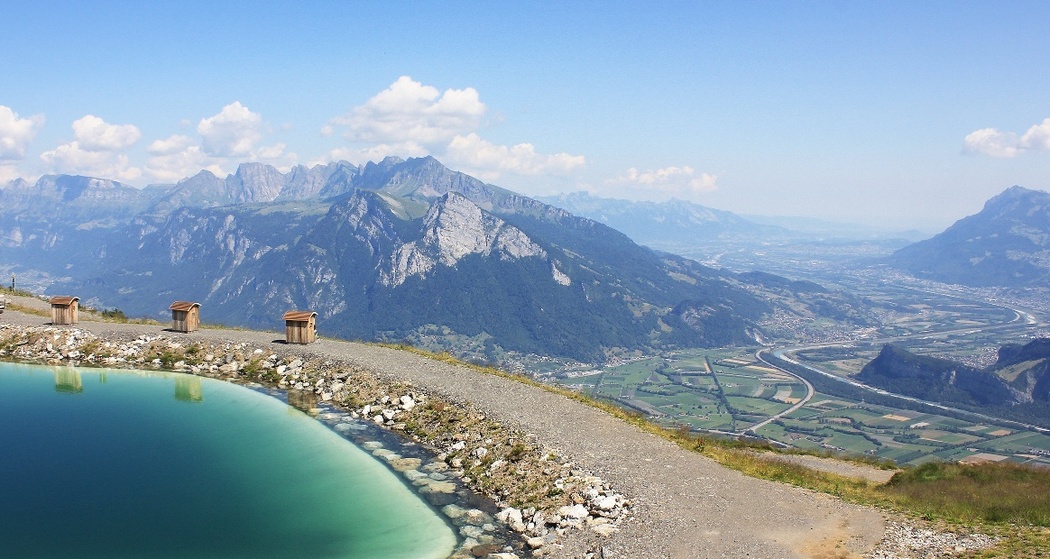 Aussicht vom Suntigweidsee