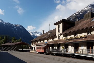 Infostelle Bergün und Bahnmuseum