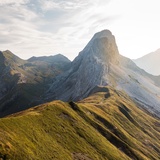 Prättigau high route on the Cavelljoch in the Rätikon