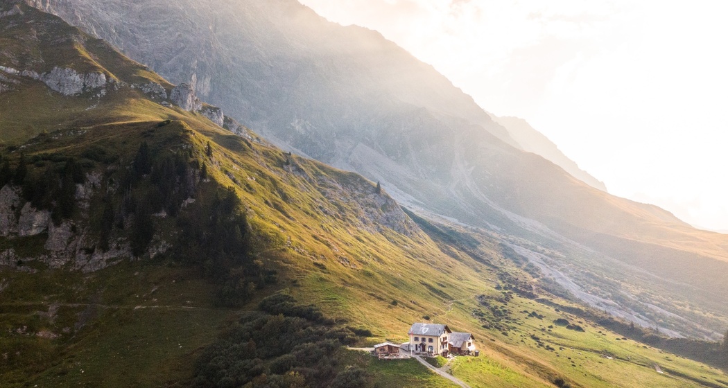 Schesaplanahütte oberhalb Seewis
