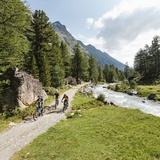 Biker im Val Bever