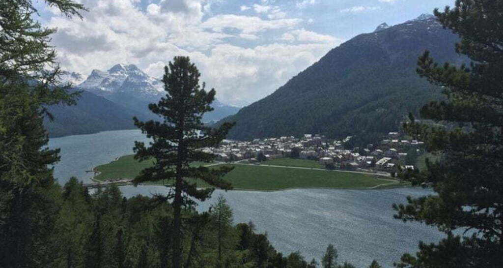 Aussicht von Crest'alta