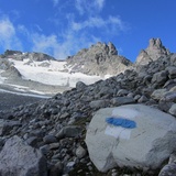 Route to the Pizol summit