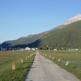 alte Kantonsstrasse bei Bever