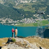 Aussicht auf Silvaplana