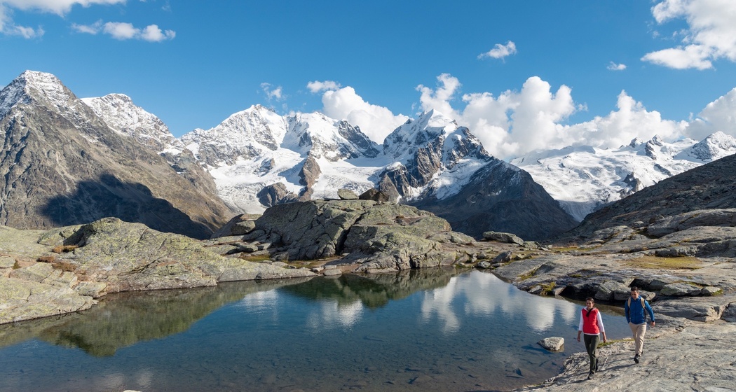 Aussicht von der Fuorcla Surlej