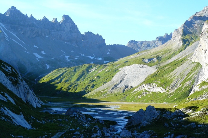 Veduta dell'Unterer Segnesboden