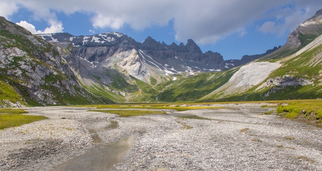 Blick auf den Unteren Segnesboden