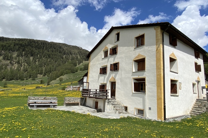 Aussenansicht Ferienhaus Bos-cha