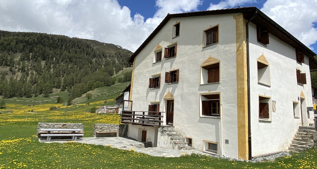 Aussenansicht Ferienhaus Bos-cha