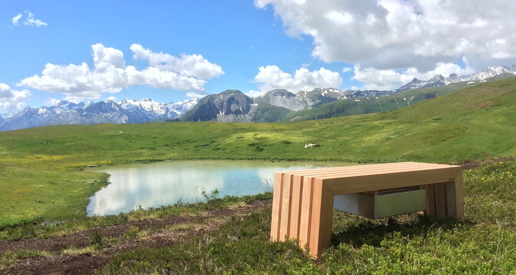 Beobachtungsbänkli mia natira beim Libi