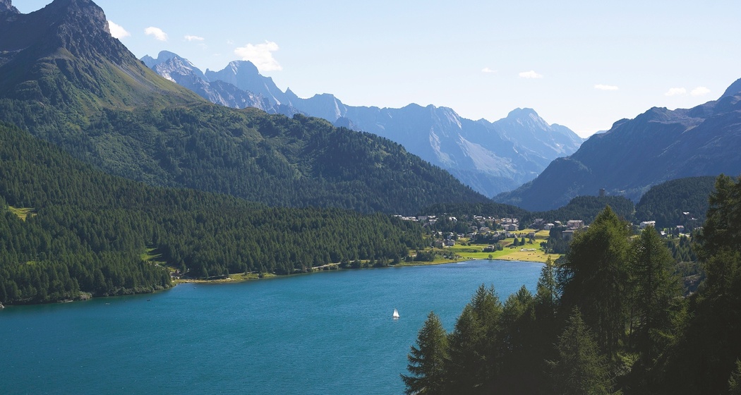 ENGADIN St. Moritz: Silsersee im Sommer