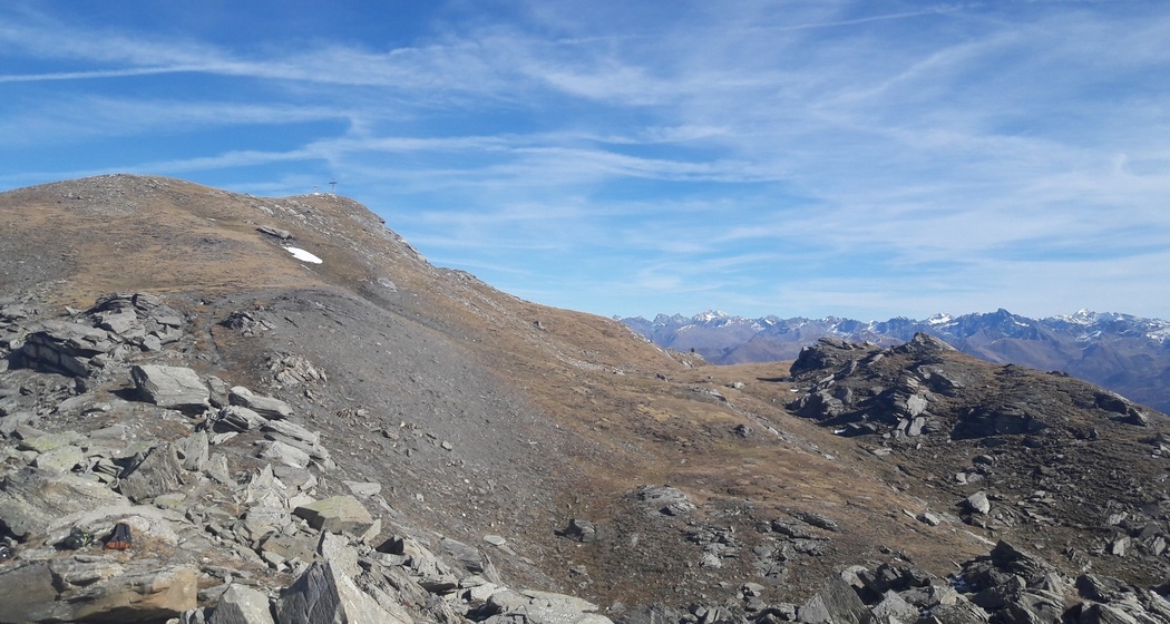 Gipfel des Piz Arina