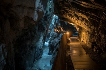 Mystische Taminaschlucht