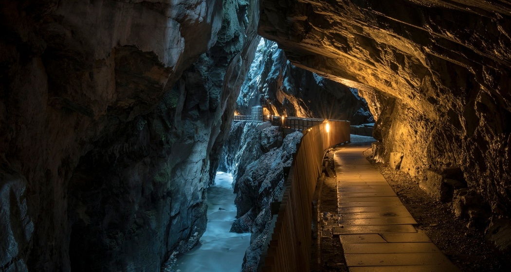 Mystische Taminaschlucht