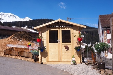 Wieslers Verkaufshütte in Parpan