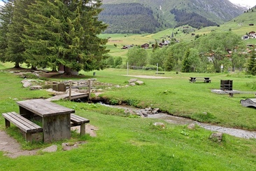 Feuerstelle und Picknickplatz Plaun da pors