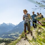 Wandern entlang der Via Engiadina