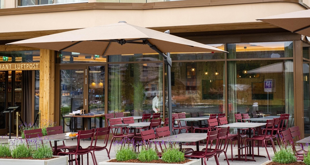 Sonnenterrasse Restaurant Luftpost