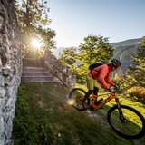 Out you go from the old castle walls