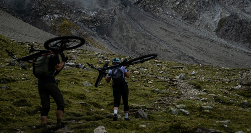 Aufstieg zur Furcletta