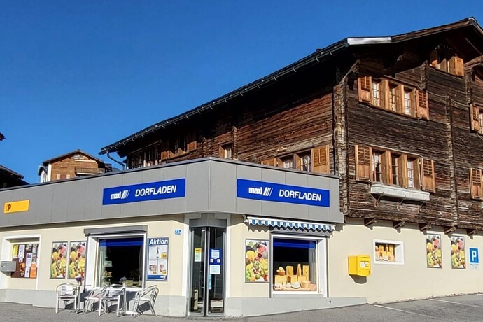 Maxi Lebensmittelladen Obersaxen Meierhof